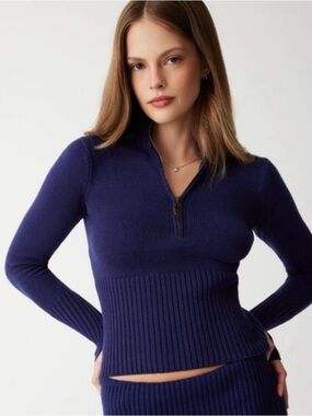 Frankie’s Bikinis Maverick Cloud Knit Sweater Women’s